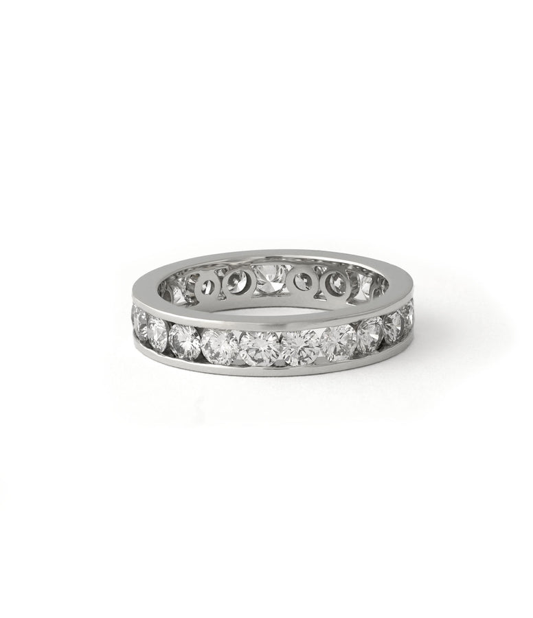 ETERNITY CHANNEL SET DIAMOND BAND