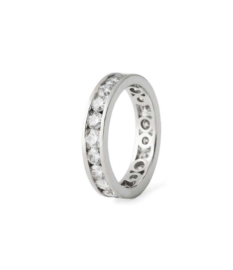 ETERNITY CHANNEL SET DIAMOND BAND
