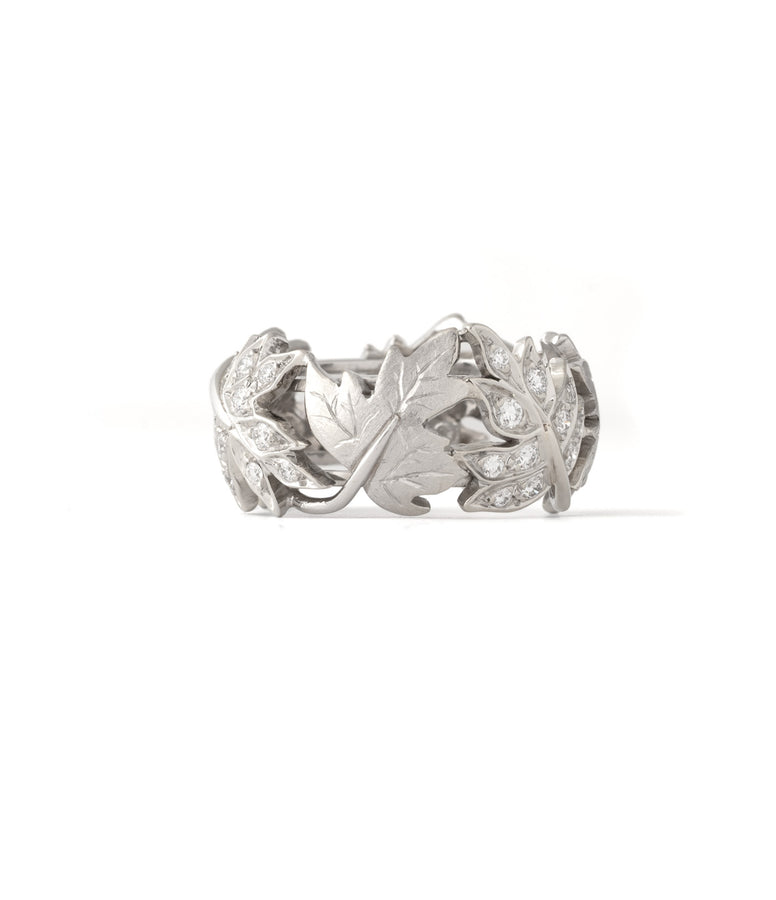 MAPLE LEAVES RING