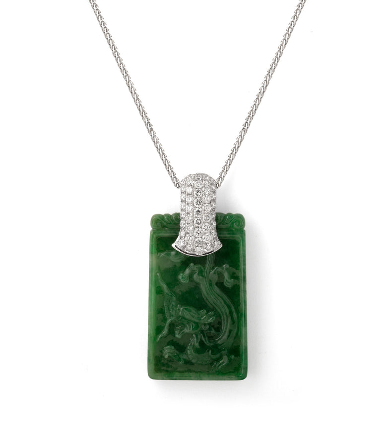 DRAGON JADEITE NECKLACE
