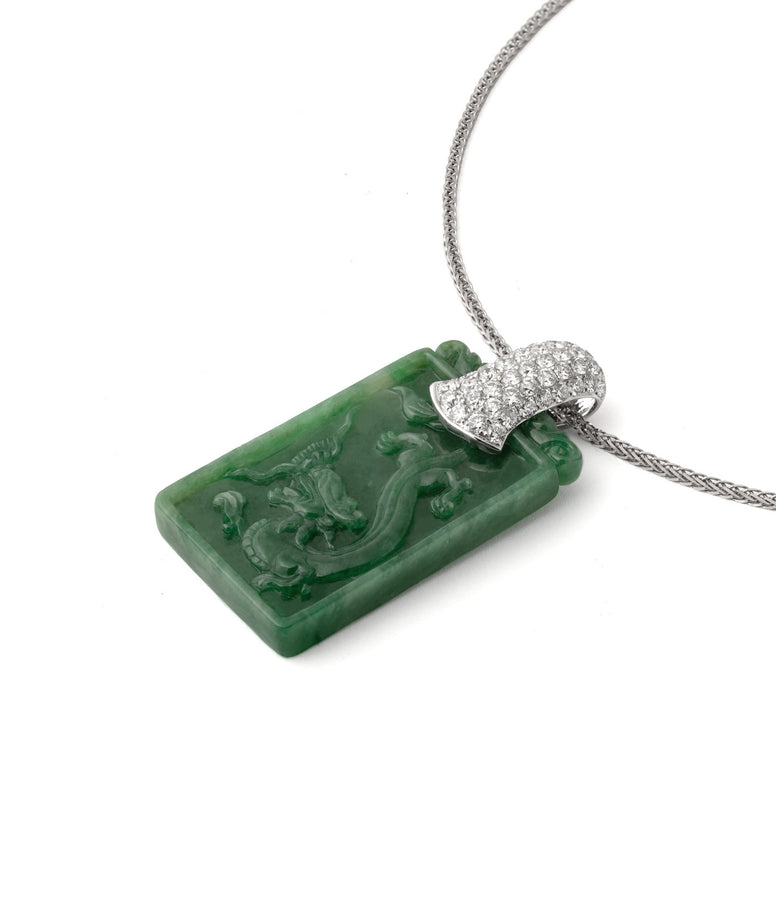DRAGON JADEITE NECKLACE