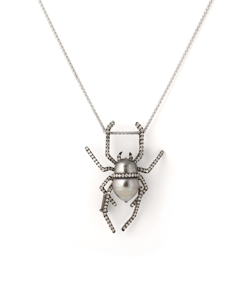 SPIDER PENDANT & BROOCH: UNIQUE PIECE N°78