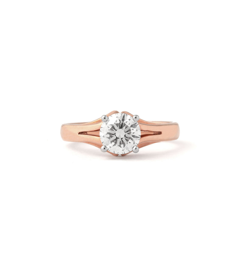 SOLITAIRE DIAMOND ENGAGEMENT RING