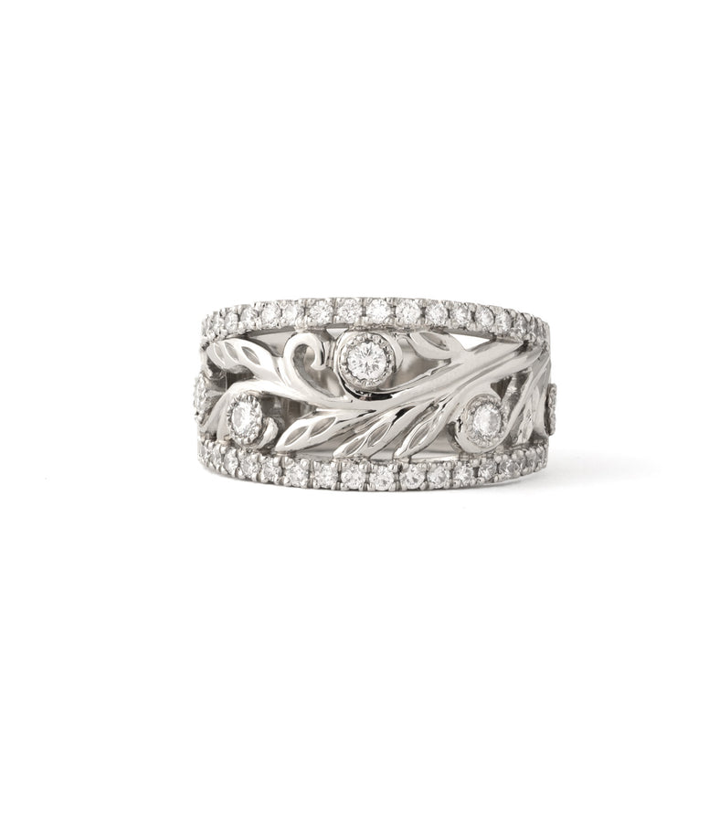 DIAMOND FILIGREE RING