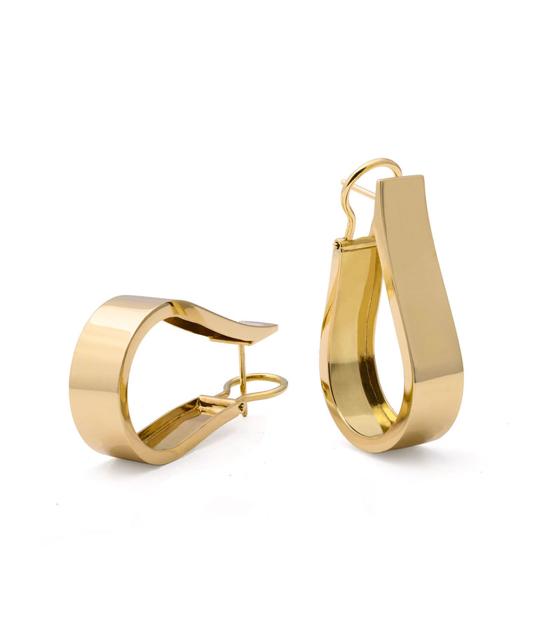 GOLDEN HOOPS EARRINGS