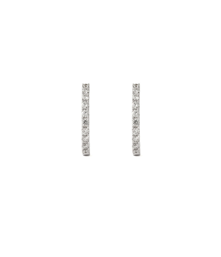 DIAMOND HOOP EARRINGS