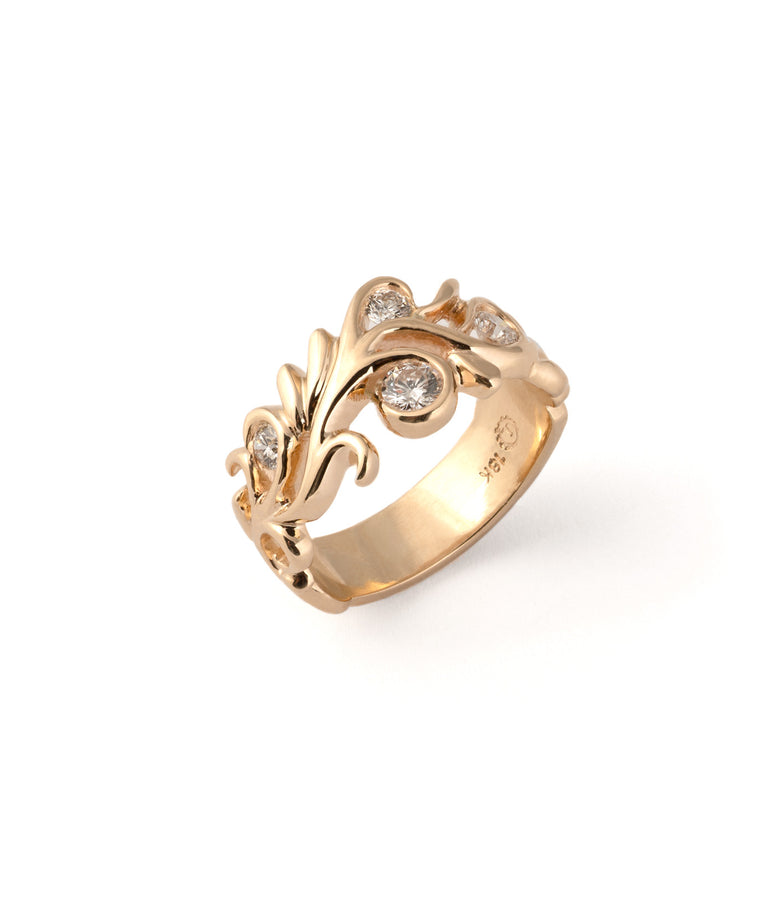 DIAMOND FILIGREE RING
