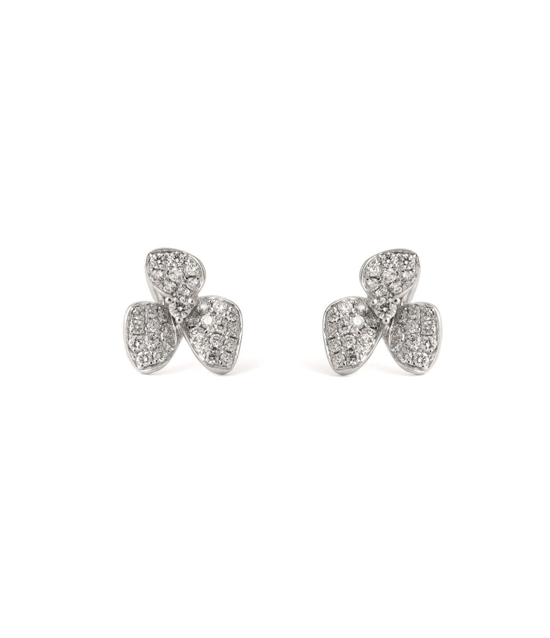 FLOWER DIAMOND EARRINGS