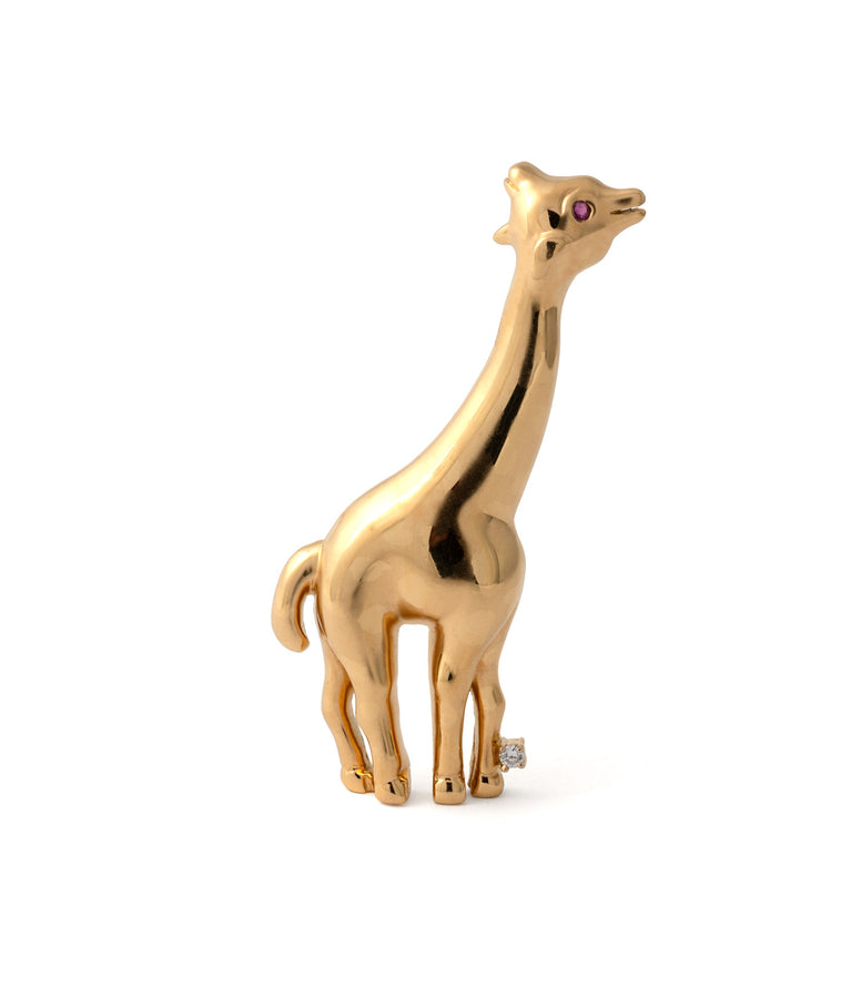GIRAFE BROOCH & PENDANT: UNIQUE PIECE N°76