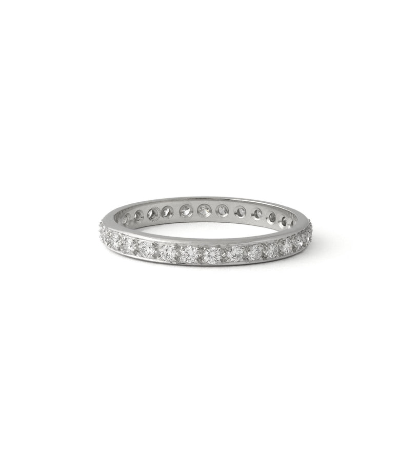 ETERNITY PAVE DIAMOND BAND